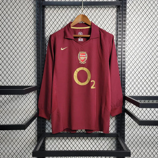Arsenal Home 2005/06 Long Sleeve