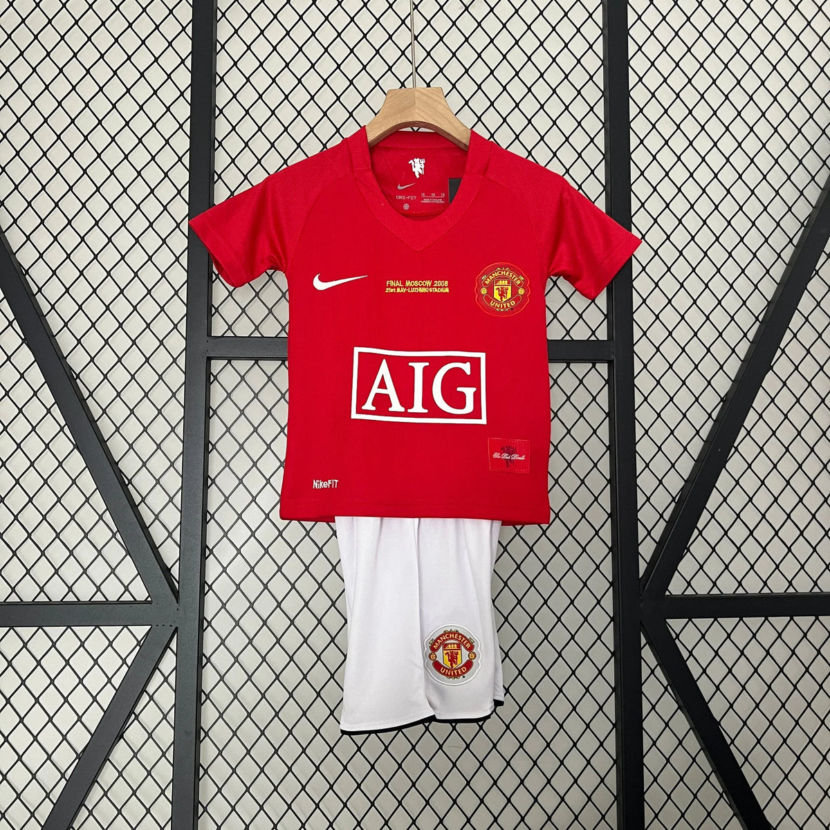 Manchester United Home 2007/08 Kids Size