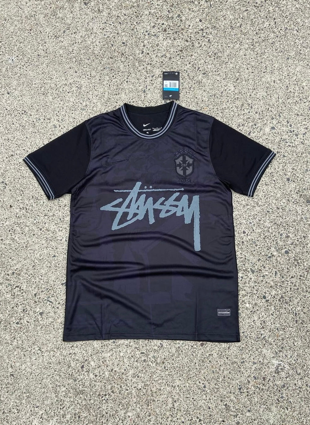 Brazil Stussy "Blackout" Limited Jersey