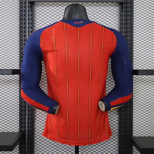 Spain Home 2026 Long Sleeve 2 stars