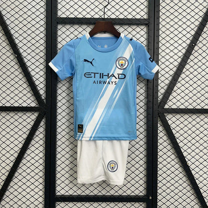 Manchester City Home 2025/26 Kids Size