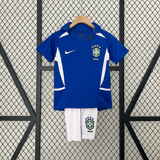 Brazil 2002 Away Kids Size