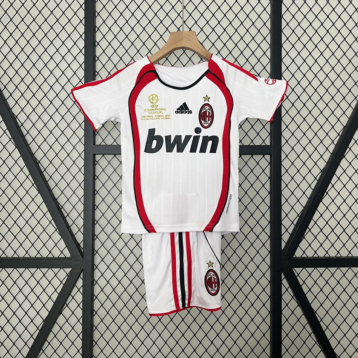 AC Milan 2006/07 Away Kids Size